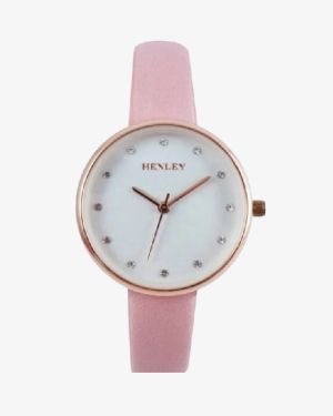 Ladies Henley Leatherette Strap Watch